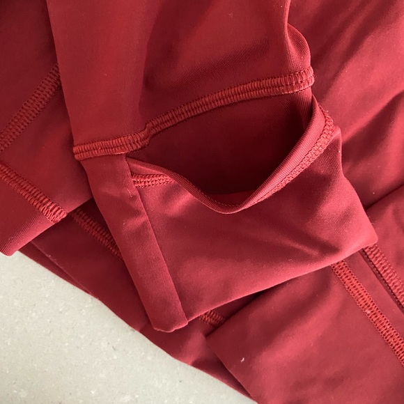 🎁LULULEMON DEFINE JACKET-RED MERLOT SIZE 8🎁 - Picture 7 of 10